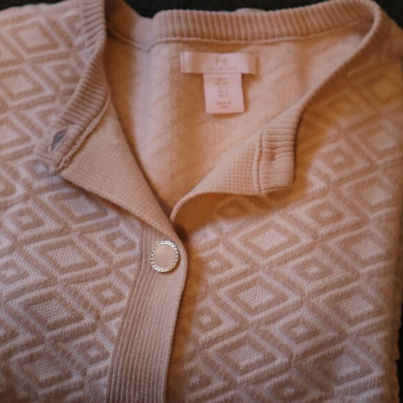 H BY HALSTON Button Down Lady Cardigan - Picture 4 of 9